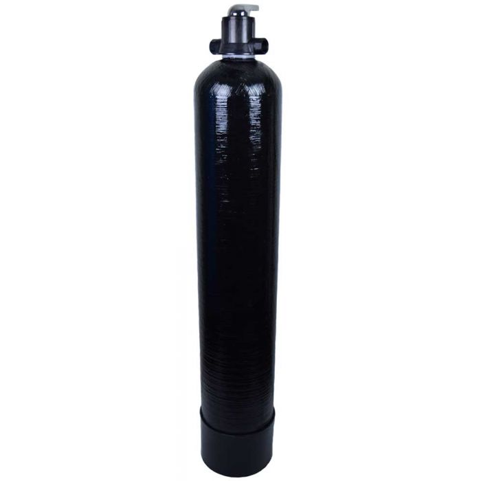 1.0 Cubic Ft. Whole House Acid Neutralizing pH Adjusted Calcite Water Filter System + Manual Backwash Valve | 9" x 48" - Image 2