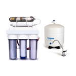 6 Stage Alkaline Reverse Osmosis Drinking Water Filtration System 50 GPD | Permeate Pump, RO pH Alkaline Mineral Filter, Tank - CLEAR