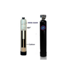 Aqua True Blue Fleck 5600 Whole House Water Filtration System + KDF 55 | 12"x 52" Tank - 2.0 Cubic ft. of Coconut Shell Carbon (GAC)